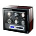 Cutie intors ceasuri automatice iUni, Luxury Watch Winder 6 Mahon